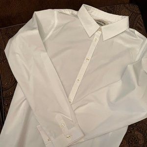 Land's End, NWOT, White Dress Shirt, Long sleeve,
